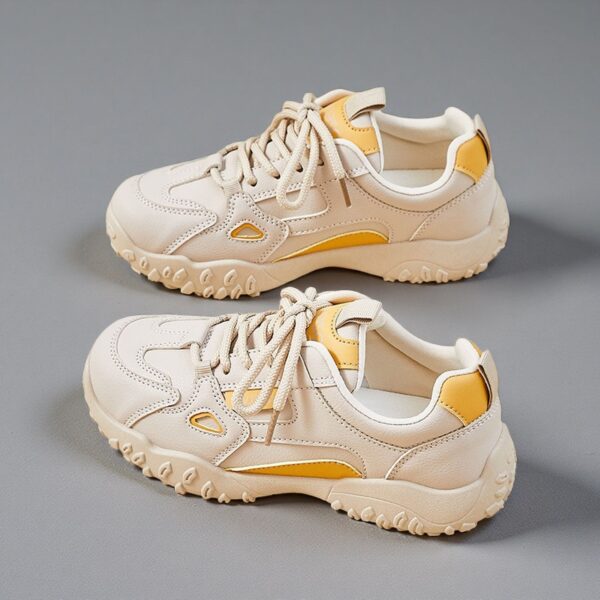 Made in China flat low-top Clunky Sneaker Nike Cortez breathable sports shoes for women  big toe shoes XQ-K13 - 图片 2