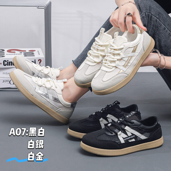 Made in China white flat women's shoes comfortable and fashionable sports shoes CXNA07