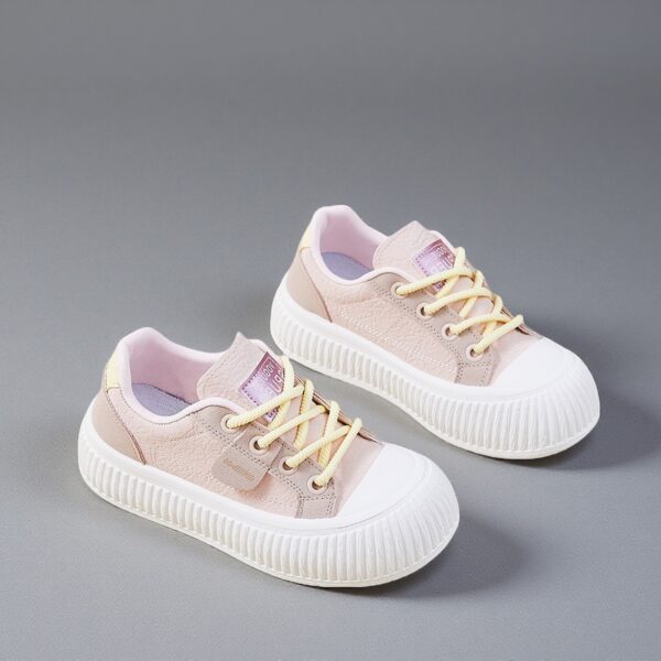 Made in China, white shoes with thick soles and cute height M65 - 图片 2