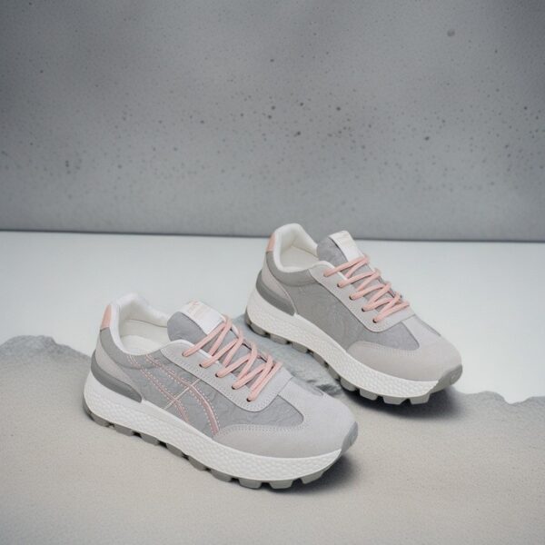 Women's thick-soled sneakers popular in summer, old dad shoes, versatile fashion, casual sneakers J6119 - 图片 2