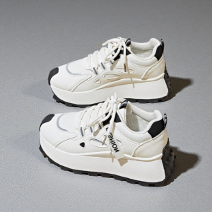 Made in China white leather shoes running sports Cortez shoes for women HL893