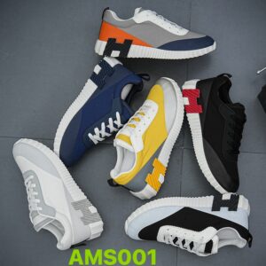 White mesh breathable women's and men's flat-soled sneakers for couplesAMS001