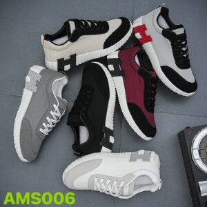 White mesh breathable women's and men's flat-soled sneakers for couplesAMS006