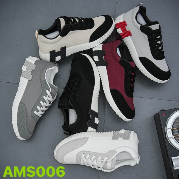 White mesh breathable women's and men's flat-soled sneakers for couplesAMS006