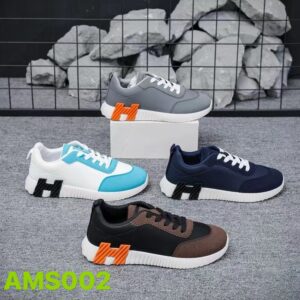 White mesh breathable women's and men's flat-soled sneakers for couplesAMS002