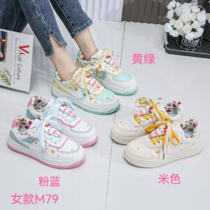 The new autumn Korean-style casual single shoe with thick sole is popular among students and sports novicesM79