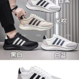 China manufactures men's thick-soled running shoes breathable casual sports shoes FC107