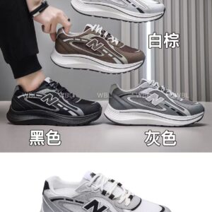 China manufactures men's thick-soled running shoes breathable casual sports shoes FC108
