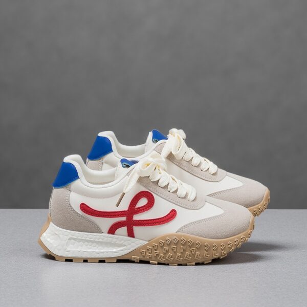 China-made thick-soled women's height-increasing sneakers with white shoes 7cm height increase F8865