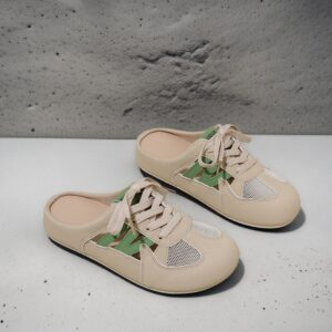 China-made women's lazy shoes with breathable mesh surface for casual wear K3906
