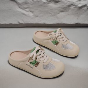 China-made women's lazy shoes with breathable mesh surface for casual wear K3907