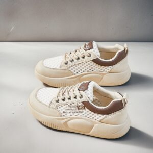 China-made women's summer breathable running sports shoes mesh women's Cortez shoes XQ5718