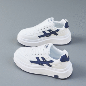 China-made thick-soled women's height-increasing sneakers with white shoes height increase ZS95
