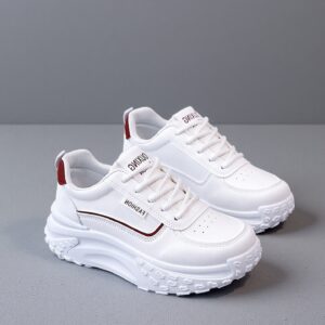 China-made thick-soled women's height-increasing sneakers with white shoes  height increase SH722