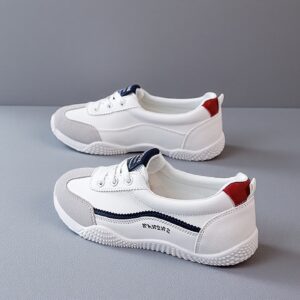 Кожаные туфли на плоской подошве K1518