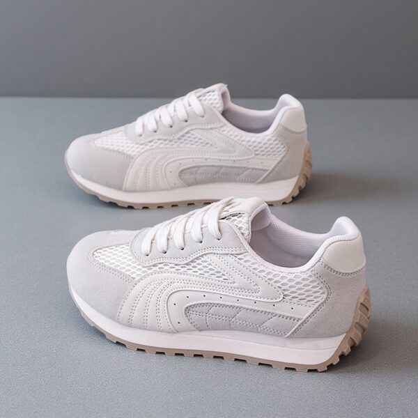 Made in China white leather shoes running sports Cortez shoes for women BK22 - 图片 4