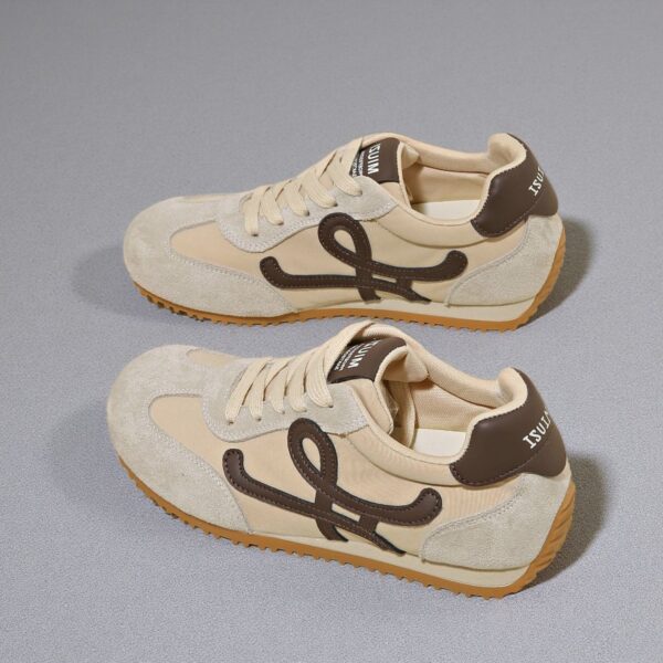 Made in China white leather shoes running sports Cortez shoes for women BN2008 - 图片 5