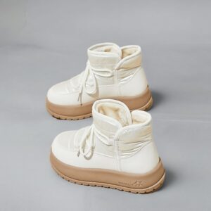 Women's warm fleece thick sole snow boots  KT2825