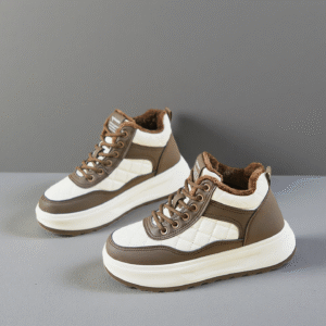 Women's winter cotton running shoes with thick soles Q5609-1