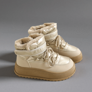 Women's winter cotton running shoes with thick soles K2908