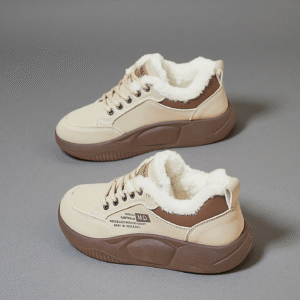 Women's winter cotton running shoes with thick soles XQ5801-2