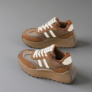 Women's winter cotton running shoes with thick soles BN033