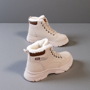 Women's winter cotton running shoes with thick soles L966