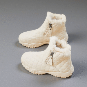 Waterproof, slip-resistant, fleece-wrapped warm cotton shoes for women in winter XQ-K16