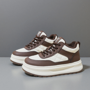 Women's winter cotton running shoes with thick soles XY628