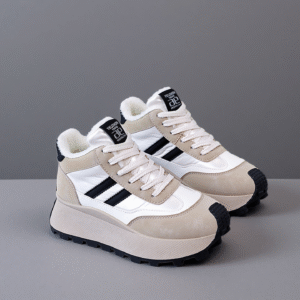 Women's warm fleece thick sole snow boots  HL871-2