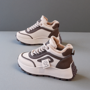 Women's winter cotton running shoes with thick soles AM1096