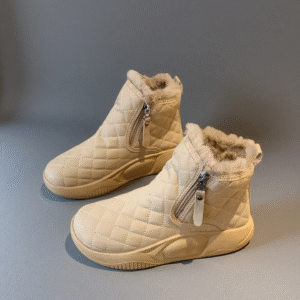 Women's winter cotton running shoes with thick soles XQ5859