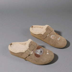 Women's winter warm flat shoes with soft and light soles Y30