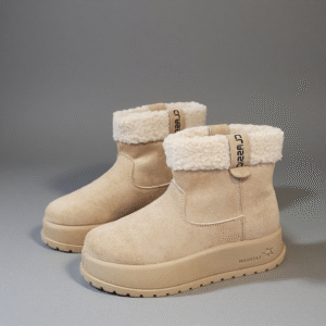 Women's winter cotton running shoes with thick soles KT329