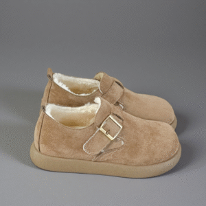 Women's winter fleece-lined cotton shoes Mules BN5001