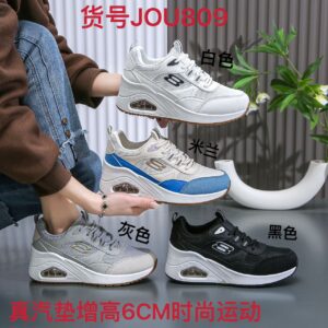 Women's breathable thick cushioned soft-soled diamond-inlaid sports shoes JOU809