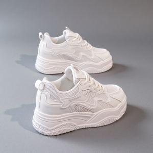 Thick-soled women's casual sports shoes, white shoes Q05