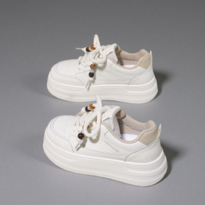 Women's Spring 2026 High-Heeled Slippers with Thick Soles-Stylish Casual Board Shoes for Students and Short Statures (Model: Y8630