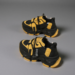 2026 Spring New-Style Breathable Loose-Fit Women's High-Heeled Sports Casual Shoes with Thick Soles FB9966