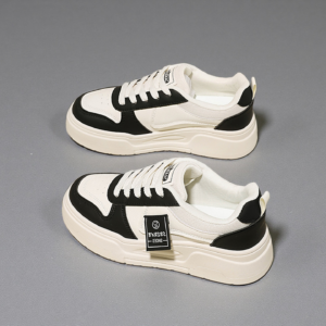 2026 Spring Collection: White Sneakers for Women-Versatile Flat Shoes for Students, Dresses, Casual Wear, and Sports K2708