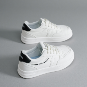 White Sneaker Girl 2026 Spring Collection: Versatile Flat Casual Board Shoes, Student Sports Shoes, New Low-Top Shoes KT26803