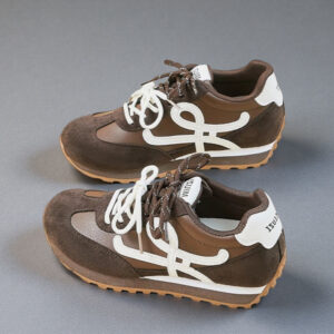 Yellow 2026 Spring Agan Shoes-New Flat Women's Sports Running Casual Shoes JCF233