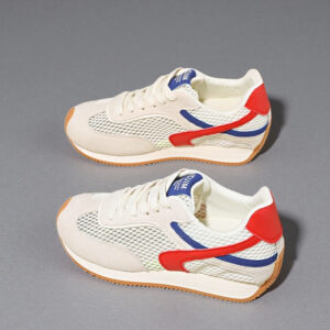 2026 Summer Versatile Casual Sports Shoes with In-Heel Design, Breathable Mesh Laced Dad Shoes for Women FSCL602