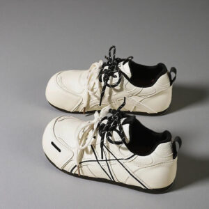 White German-style training shoes for women, 2026 new flat sports shoes, trendy low-top women's shoes, casual board shoes, Agan trendy shoes K270