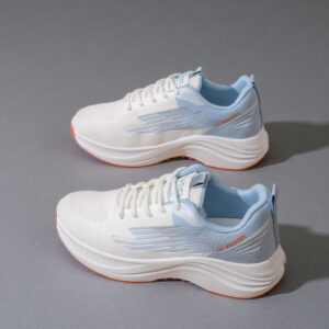 2026 Spring/Summer Women's Breathable Mesh Fly-Weave Sneakers-Student Casual Sports Shoes with Thick Sole for Running, Model K2558