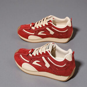 2026 Summer Versatile Casual Sports Shoes with In-Heel Design, Breathable Mesh Laced Dad Shoes for Women FSCL605