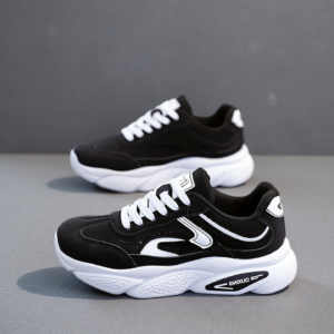 2026 Spring New Dad Shoes: Men's Trendy Ins-Style Thick-Soled Versatile Running & Casual Shoes OX203