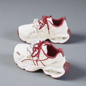 2026 Spring/Autumn New Edition: Thick-soled增高 Dad Shoes-Versatile, Lightweight, and Casual Sports Shoes for Students and Women (FB013)