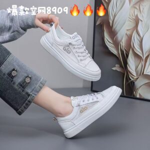 2026 Summer Women's Low-Heel Mesh Breathable Sneakers with Flat Soles-Casual Sports Shoes for Girls 8809