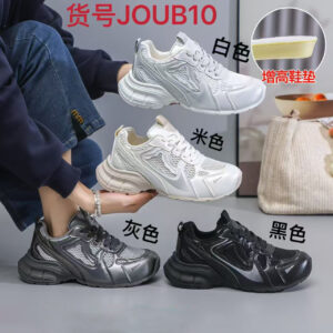 Women's 2026 Summer Breathable Mesh Casual Sports Shoes with Thick Sole-White Running Shoes JOUB10